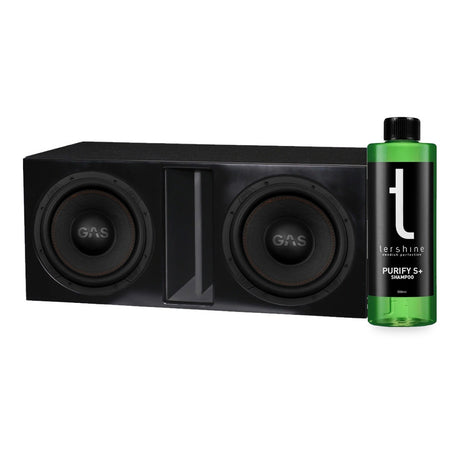 2-pack GAS MAX S1-12D2 i portad baslåda med Tershine Purify S+
