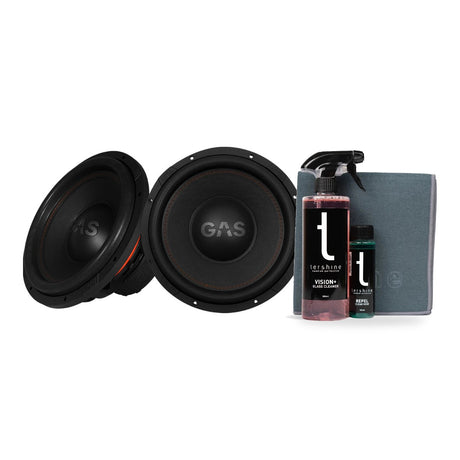 2-pack GAS MAX S1-15D2 med Tershine Glasrengöringspaket