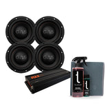 4-pack GAS MAX S1-6D1 & MAX A2-2500.1DL med Tershine Glasrengöringspaket
