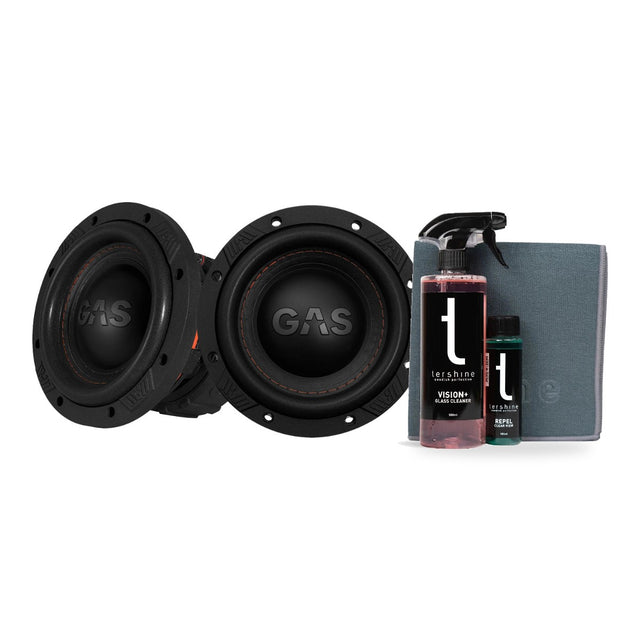 2-pack GAS MAX S1-6D1 med Tershine Glasrengöringspaket