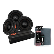 3-pack GAS MAX S1-8D1 & MAX A2-1500.1D med Tershine Glasrengöringspaket