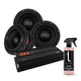 3-pack GAS MAX S1-8D1 & MAX A2-1500.1D med Tershine Relive