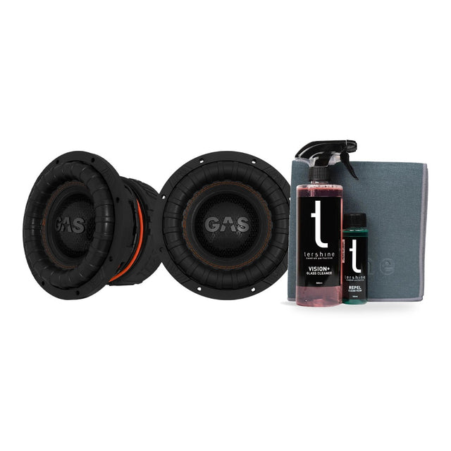 2-pack GAS MAX S2-10D1 med Tershine Glasrengöringspaket