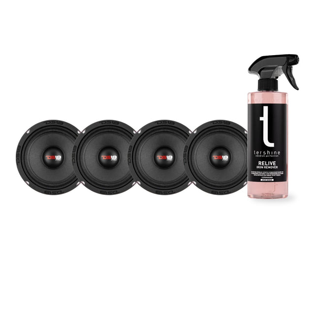 4-pack DS18 PRO-X6.4M med Tershine Relive
