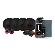 4-pack Bass Habit SE250M och SP25A SPL-paket med Tershine Glasrengöringspaket
