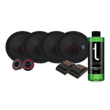 4-pack Bass Habit SE250M och SP25A SPL-paket med Tershine Purify S+