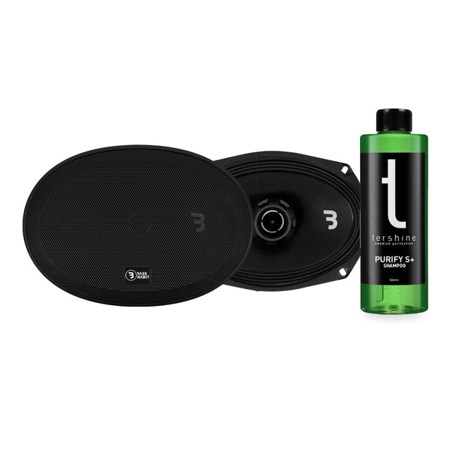 2-pack Bass Habit SPL Elite SE690CX med Tershine Purify S+