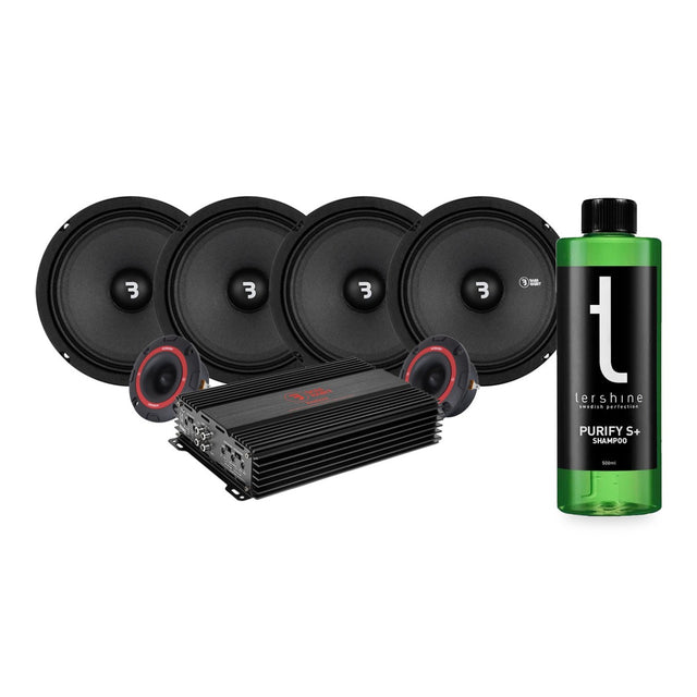 4-pack Bass Habit SP165M med Tershine Purify S+