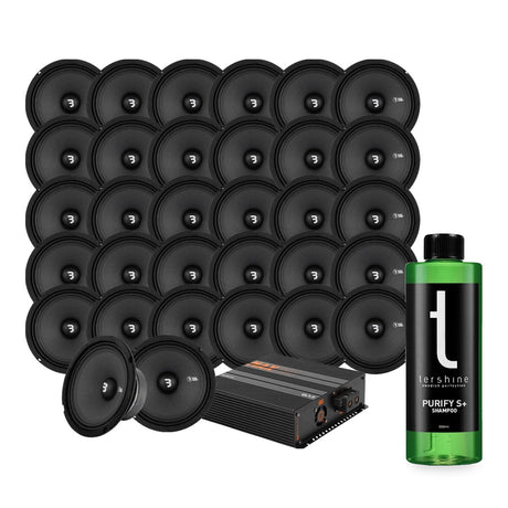 32-pack Bass Habit SP165M med GAS MAX PA1-1500.2DZ1 med Tershine Purify S+