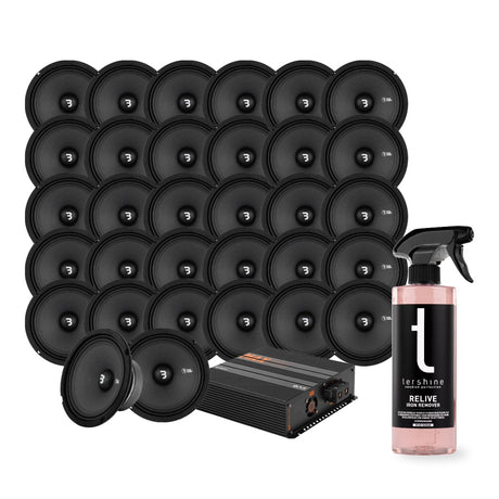 32-pack Bass Habit SP165M med GAS MAX PA1-1500.2DZ1 med Tershine Relive