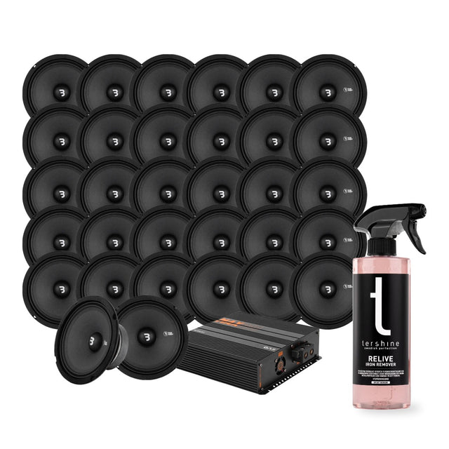 32-pack Bass Habit SP165M med GAS MAX PA1-1500.2DZ1 med Tershine Relive