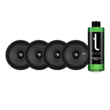 4-Pack Bass Habit SP165M 6.5tums midbas med Tershine Purify S+