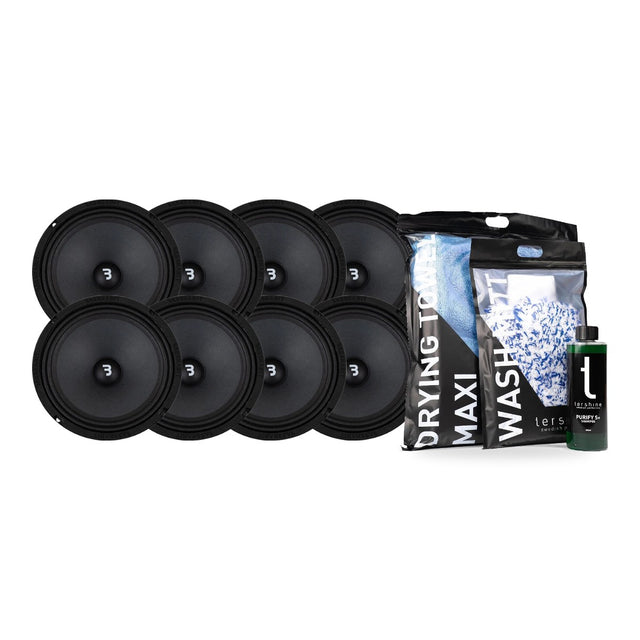 8-pack Bass Habit Play SP200M med Tershine Tvättpaket