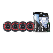 4-pack Bass Habit SPL Play SP25A SPL-diskant med Tershine Tvättpaket