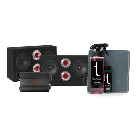 2-pack Bass Habit SRE62 med RA800W med Tershine Glasrengöringspaket