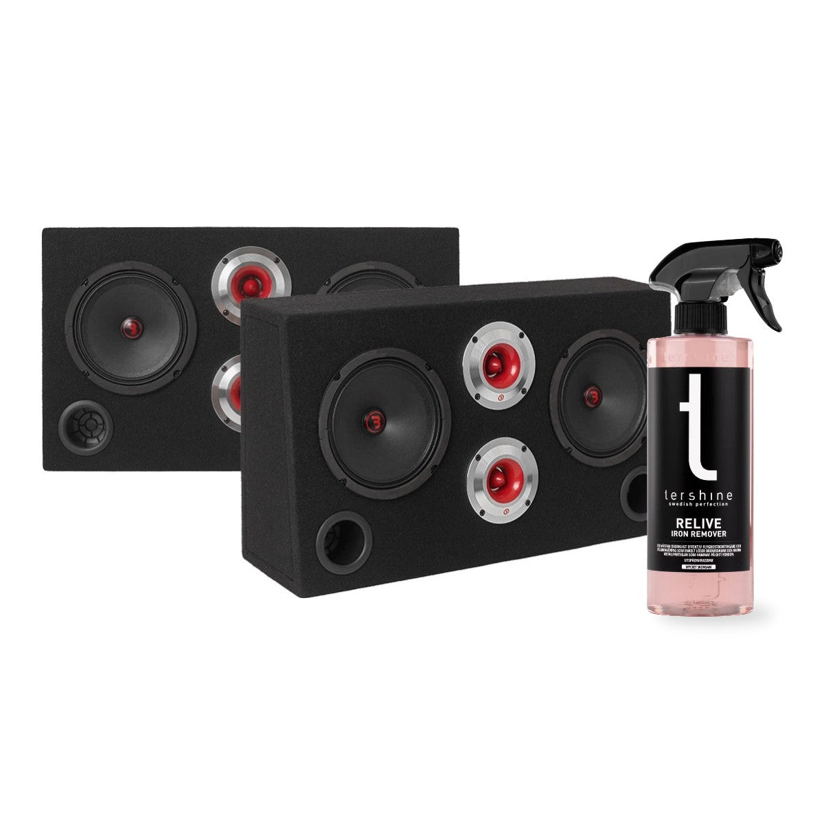 2-pack Bass Habit Rebel SRE62 med Tershine Relive