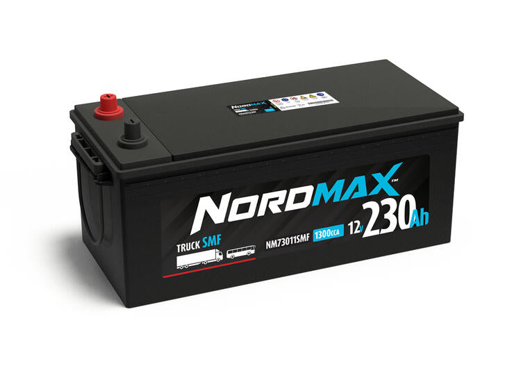 Lastbilsbatteri, Universal 12V Nordmax NM73011SMF
