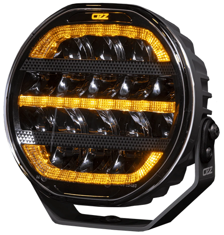 OZZ XR2 7″ Black RAD5 rallyfemma extraljus