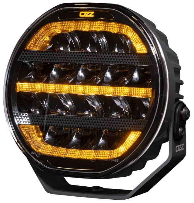 OZZ XR2 7″ Black RAD5 rallyfemma extraljus