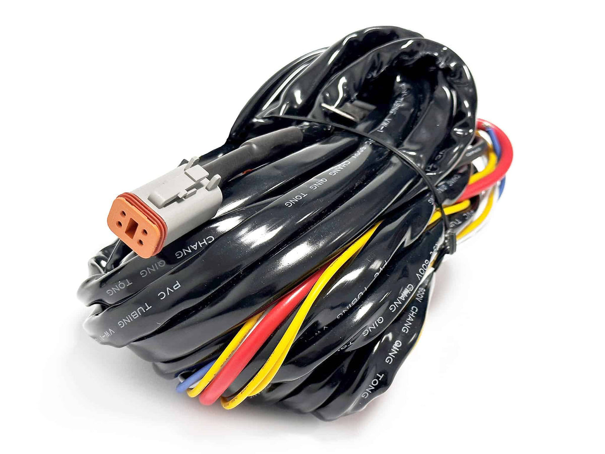 OZZ XR2 7″ svart LED-extraljus framifrån