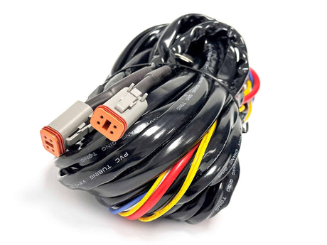 OZZ XR2 9″ vit LED-extraljus framifrån