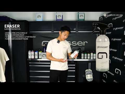 Glosser Eraser Surface Preparation, Djuprengöring - 500 ml, Doft Peppermint