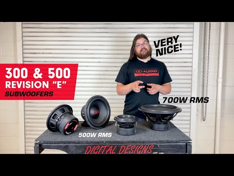 DD Audio 508e-D2, 8 tums baselement