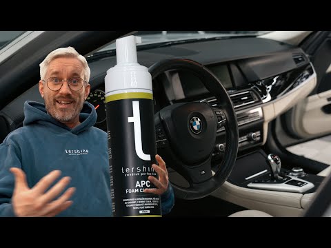 Bilvårdspaket – APC Foam Cleaner Silke 200 ml + Scrub Pad