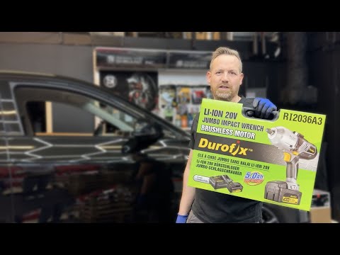 Durofix Mutterdragare 1/2" 20V – Kraftpaket med 1350 Nm, 2 batterier och väska
