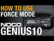 NOCO Genius 10, 6/12V batteriladdare, 10A