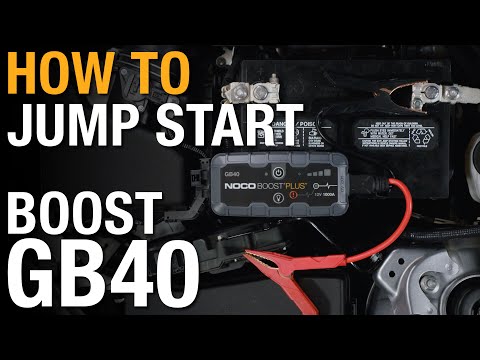 NOCO Boost HD GB70, 12V startbooster på 2000A