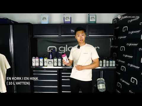 Glosser SPARKLE Ceramic Coating Shampoo – Keramiskt Schampo 500 ml