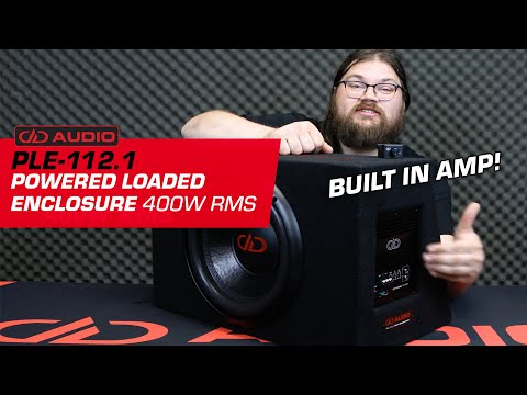 DD Audio PLE-112.1, 1x12 tums aktiv baslåda