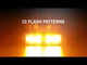 BLIXTLJUS ORANGE 6 LED, LED-varningsljus Strands lighting division
