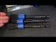 Tershine Detailing Brushes, rekondpenslar, 3-pack