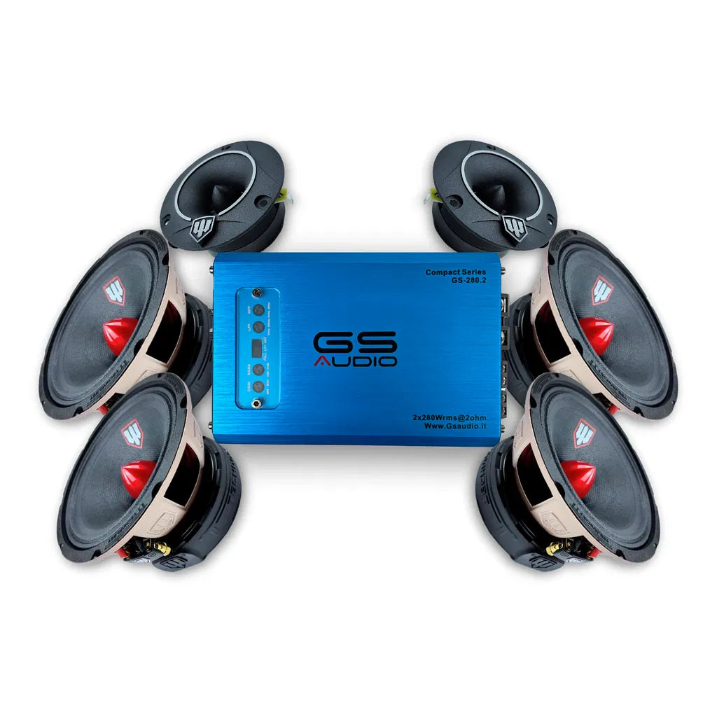 TT Technology 4x645GR Amp kit