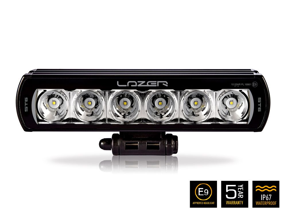 Extraljus Lazer ST6 Evolution - Rak / 28 cm / 66W