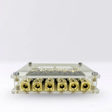 GS Audio ANL fuse holder IN:3x70 OUT:6x70 | Positive/Negative 6-Way