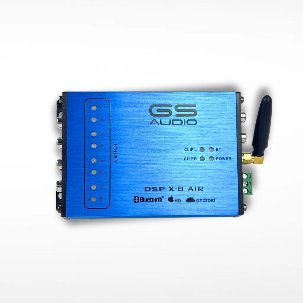 GS Audio X8-DSP MK2 - 8 kanals dsp