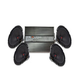 4 x DD Audio VO-MN308 Amp kit